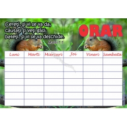 Orar elevi/studenti, Cereţi, şi vi se va da